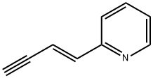 피리딘,2-(1-부텐-3-이닐)-,(E)-(9CI) 구조식 이미지