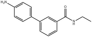 3-(4-Aminophenyl)-N-ethylbenzamide Structure