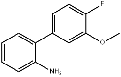 2-(4-플루오로-3-메톡시페닐)아닐린 구조식 이미지