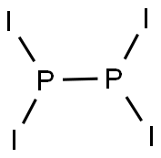 DIPHOSPHORUS TETRAIODIDE Structure