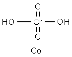 COBALT(II) CHROMATE Structure