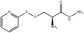 S-(2-thiopyridyl)cysteine hydrazide Structure