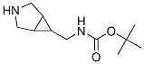 Carbamic acid, (3-azabicyclo[3.1.0]hex-6-ylmethyl)-, 1,1-dimethylethyl ester, Structure