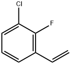 Benzene, 1-chloro-3-ethenyl-2-fluoro- Structure