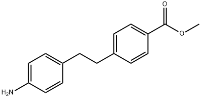 4-{2-[4-(Methoxycarbonyl)phenyl]ethyl}aniline 구조식 이미지