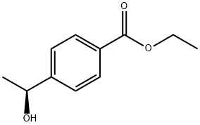 (S)-4-(1-HYDROXYETHYL) BENZOIC ACID METHYL ESTER Structure