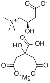 L-Carnitinemagnesiumcitrate(1:1:1) Structure