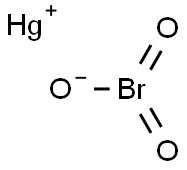 mercury(1+) bromate Structure