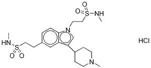 N'-(2-MethylsulfaMoylethyl) Naratriptan Hydrochloride Structure