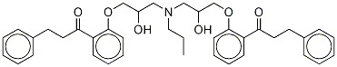 Propafenone DiMer IMpurity-d10 Structure