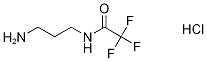 N-Trifluoroacetyl-1,3-propylenediaMine Hydrochloride Structure