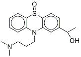 2-(1-Hydroxyethyl) ProMazine-d4 Sulfoxide Structure