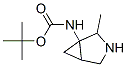 Carbamic acid, (2-methyl-3-azabicyclo[3.1.0]hex-1-yl)-, 1,1-dimethylethyl ester, Structure