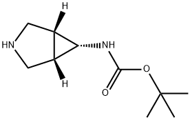 Карбаминовая кислота, (1альфа,5альфа,6бета)-3-азабицикло[3.1.0]гекс-6-ил-1,1-диметилэтиловый эфир структурированное изображение