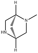 (1S,4S)-5-Methyl-2,5-diazabicyclo[2.2.1]heptane 구조식 이미지