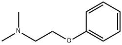 dimethyl(2-phenoxyethyl)amine  Structure