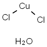 CUPRIC CHLORIDE HYDRATE 구조식 이미지