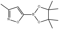 3-Methyl-5-(4,4,5,5-tetraMethyl-1,3,2-dioxaborolan-2-yl)isoxazole Structure