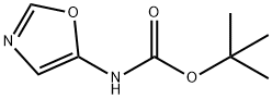 tert-butyl oxazol-5-ylcarbamate 구조식 이미지