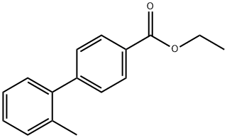 2'-메틸비페닐-4-카르복실산에틸에스테르 구조식 이미지