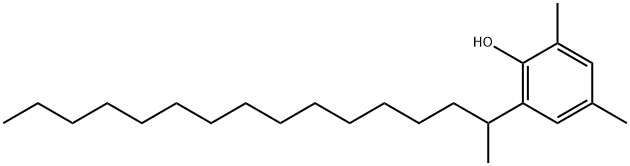 2,4-다이메틸-6-(1-메틸펜타데실)-페놀 구조식 이미지