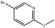 5-Bromo-2-methoxypyridine 구조식 이미지