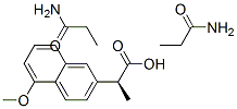 NAPROXEN DIISOPROPYL AMIDE Structure