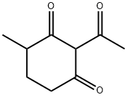 1,3-Cyclohexanedione, 2-acetyl-4-methyl- (9CI) Structure