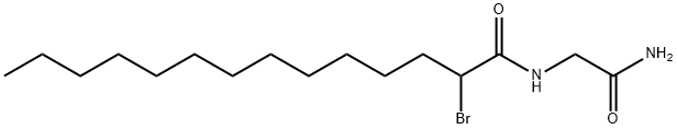 2-Bromo-myristoyl-glycinamide Structure