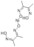 니켈디메틸글리옥심 구조식 이미지