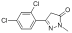 5-(2,4-DICHLOROPHENYL)-2,4-DIHYDRO-2-METHYL-3H-PYRAZOL-3-ONE Structure