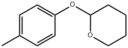 테트라히드로-2-(p-톨릴옥시)-2H-피란 구조식 이미지