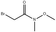 2-브로모-N-메톡시-N-메틸아세트아미드 구조식 이미지