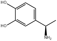 1,2-Benzenediol, 4-(1-aminoethyl)-, (R)- (9CI) Structure