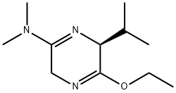 Pyrazinamine, 5-ethoxy-3,6-dihydro-N,N-dimethyl-6-(1-methylethyl)-, (S)- (9CI) Structure