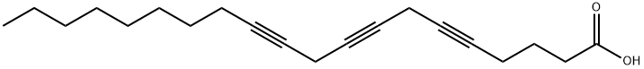 5,8,11-EICOSATRIYNOIC ACID Structure