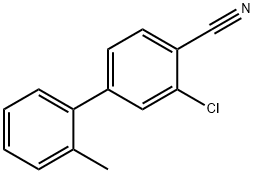 2-Chloro-4-(2-Methylphenyl)benzonitrile Structure