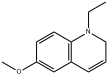 6-methoxy-N-ethyl-1,2-dihydroquinoline Structure