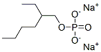 Disodium (2-ethylhexyl)phosphate Structure