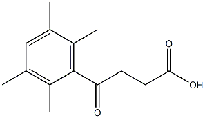 4-(2,3,5,6-TETRAMETHYLPHENYL)-4-OXOBUTYRIC ACID Structure