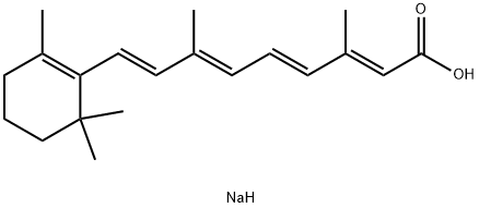 all-trans-Retinoic acid sodium salt Structure