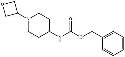 Benzyl 1-(oxetan-3-yl)piperidin-4-ylcarbamate Structure