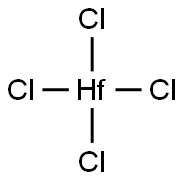 Hafnium(IV) chloride Structure