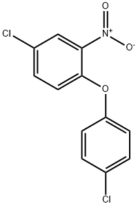 4-Chloro-1-(4-chlorophenoxy)-2-nitrobenzene 구조식 이미지