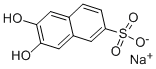 Sodium 2,3-dihydroxynaphthalene-6-sulfonate 구조식 이미지