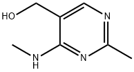 5-피리미딘메탄올,2-메틸-4-(메틸아미노)- 구조식 이미지