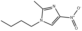 1-N-BUTYL-2-METHYL-4-NITROIMIDAZOLE 구조식 이미지