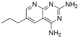 6-Propylpyrido[2,3-d]pyrimidine-2,4-diamine 구조식 이미지