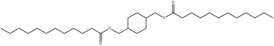 1,4-CYCLOHEXANEDIMETHANOL DILAURATE 구조식 이미지