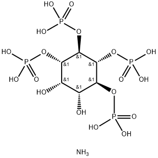 D-MYO-이노시톨3,4,5,6-테트라키스-포스페이트암모늄염 구조식 이미지